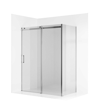 Душевой уголок Ambassador Benefit 19021105HX-100HX 160х100 стекло прозрачное профиль хром без поддона